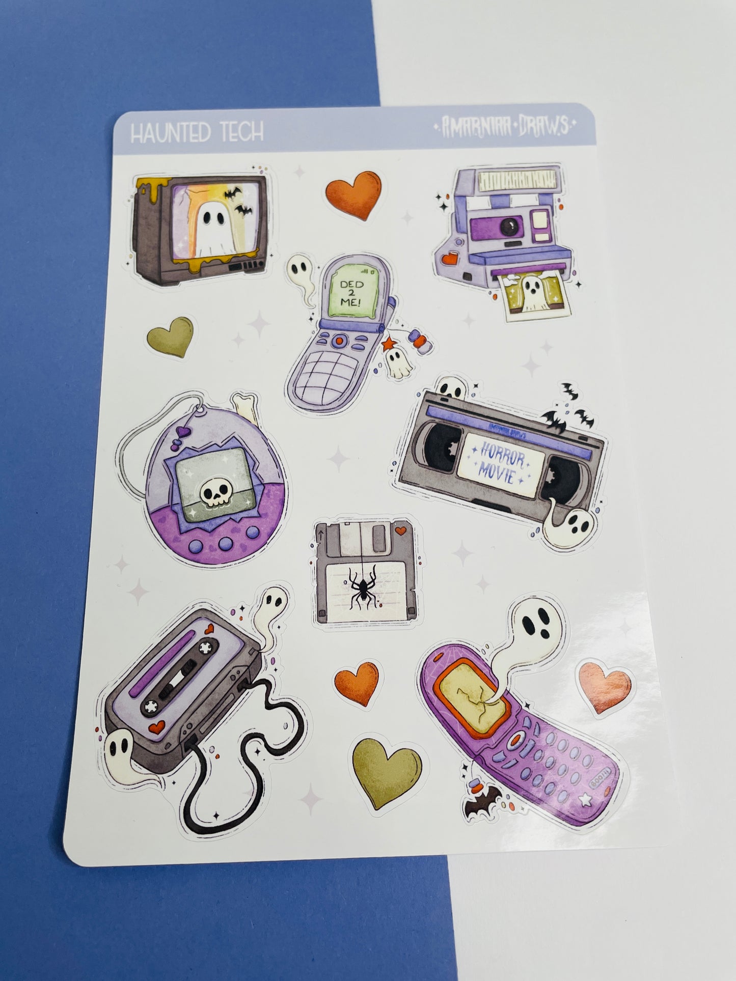 Haunted Tech - Sticker Sheet