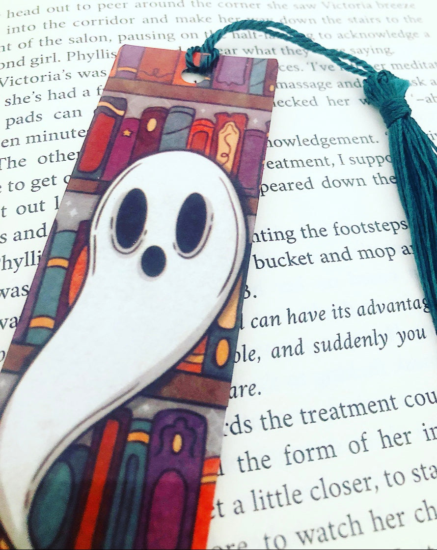 Haunted Library Bookmark